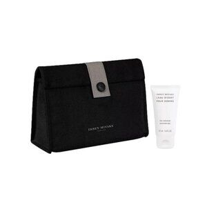 Issey Miyake Men's Shower Gel 50ml & Black Travel Bag